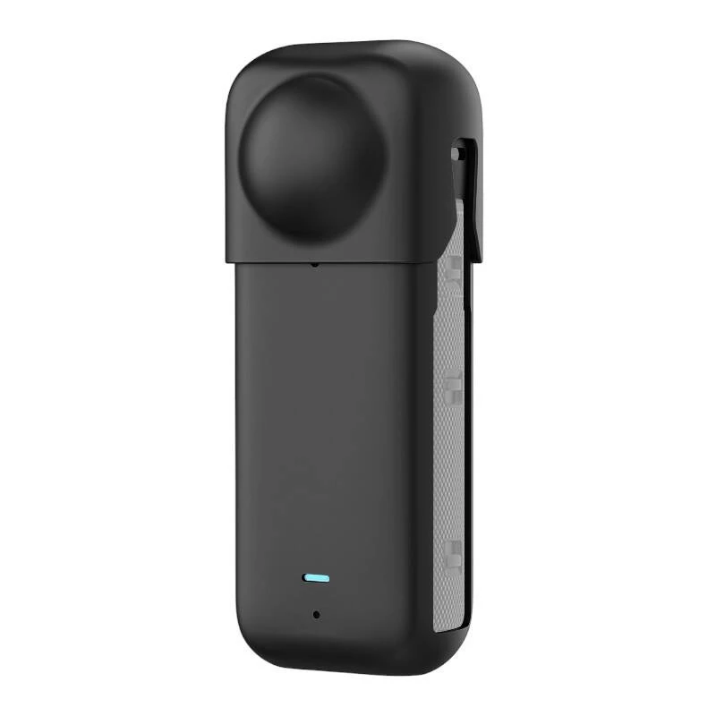 Siliconen beschermhoes Puluz voor Insta360 X4 — zwart, robuust ontwerp