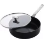 Koekenpan GreenPan CC007086-001 — allround ronde pan, 26 cm, zwart