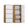 ALMA commode artisan eiken/wit