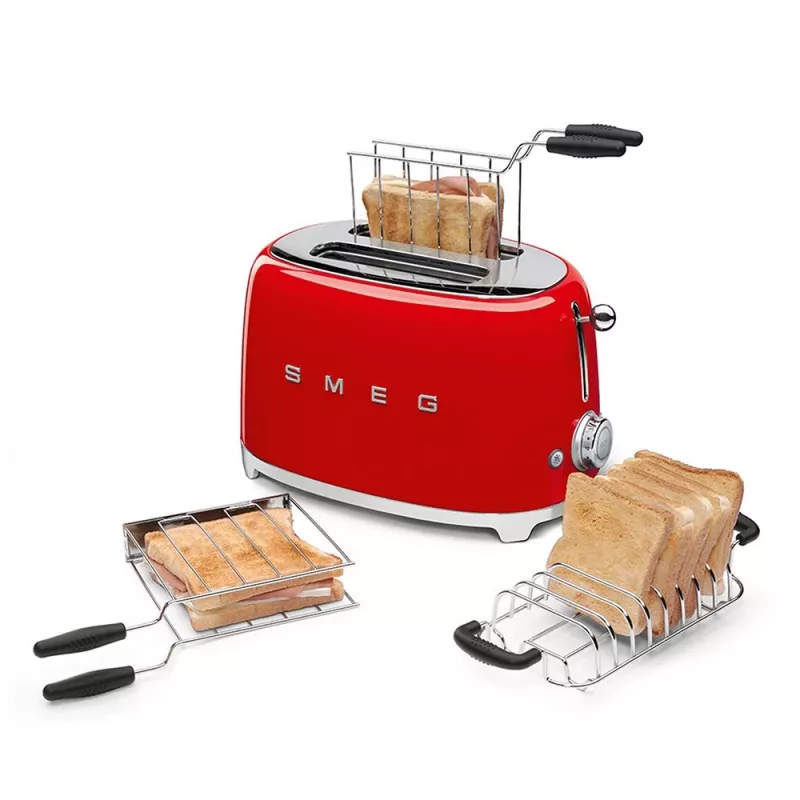 Smeg 50's Style toaster TSF01RDEU rood