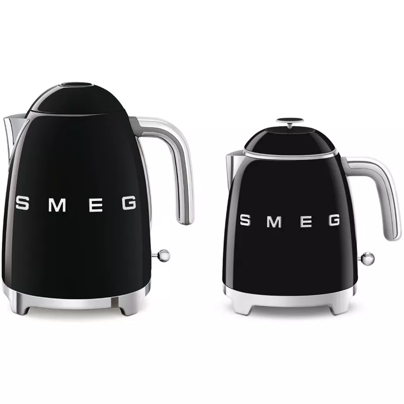 SMEG waterkoker (KLF05BLEU) mini 0,8L zwart