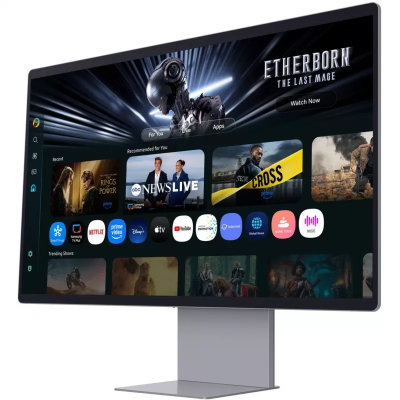 Samsung M90SF computermonitor 81,3 cm (32 inch) 3840 x 2160 pixels 4K Ultra HD OLED zilver