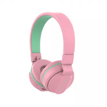 Hoofdtelefoon Tellur Buddy Bluetooth over-ear roze