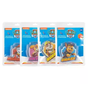 Hot/Cold gelkompressenset Paw Patrol, 4 stuks – herbruikbare gelpads voor koude- of warmtetherapie