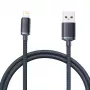 Baseus Crystal Shine kabel USB naar Lightning, 2,4 A, 1,2 m (zwart)