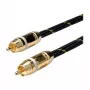 ROLINE GOLD RCA-verbindingskabel simplex stekker / stekker, wit 5,0m (11.09.4252)