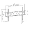 LogiLink BP0018 tv-steun/standaard 177,8 cm (70 inch) zwart