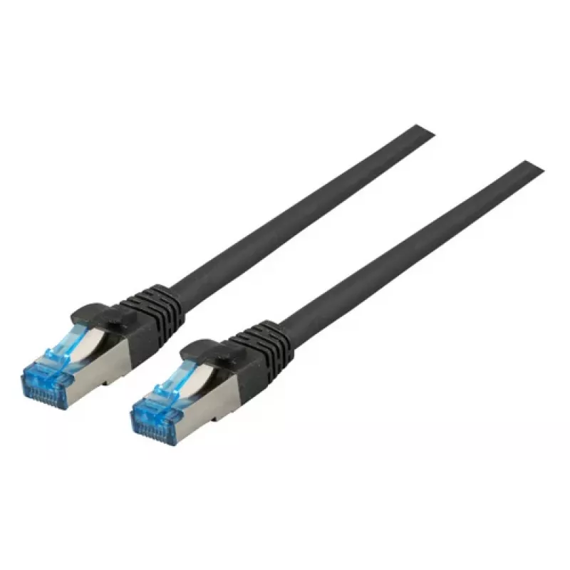 Netwerkkabel EFB Elektronik K5525FSW.3 RJ-45 Cat6a 3 m zwart