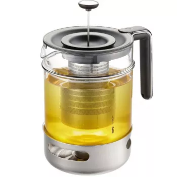 GEFU T-PREP theeketel met warmer 1.5 ltr