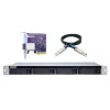 QNAP TL-R400S - schijvenarray - 4 bays (SATA-600) - SATA 6Gb/s (extern) - rack - inbouwbaar - 1U