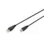 Assmann USB-verbindingskabel. Type-A - B M/M. 1,8 m. USB 2.0 geschikt. UL. bl (AK-300102-018-S)