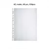 AD Class PUNCHED POCKET Orange Peel A5 40 micr., zak met 100 stuks