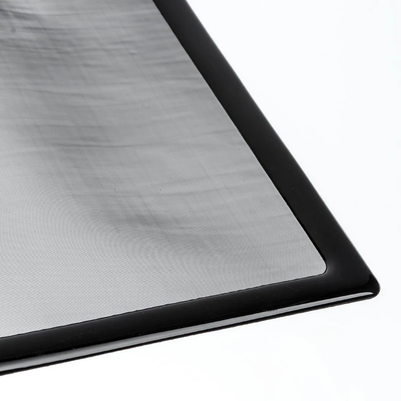 Demciflex stoffilter 280 mm x 140 mm – zwart/zwart