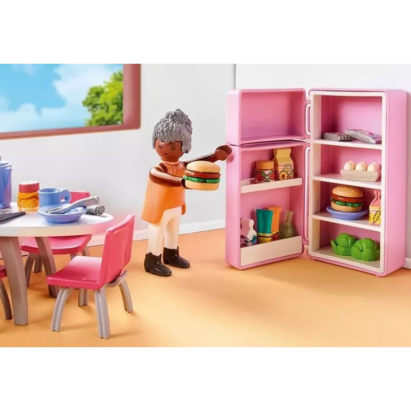 Keuken Playmobil My Life Kitchen 71608 veelkleurig kunststof 4-10 jaar