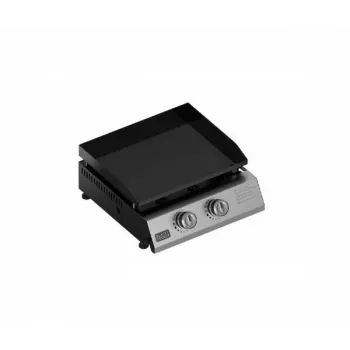 Gasbarbecue Black & Decker BXOP4900E — 2 branders, 450×360 mm grilloppervlak, RVS, draaiknoppen