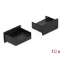 Stofkap voor USB Type-A-bus DeLOCK 64102 zwart 10 stuks