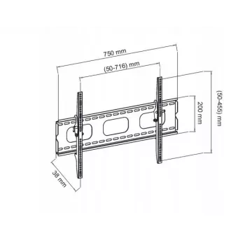 MULTIOFFICE LCD-houder 30-50 AR-18