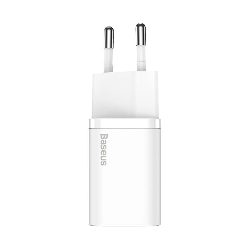 Baseus CCSUP-J02 mobiel apparaat oplader universeel wit AC snelladen