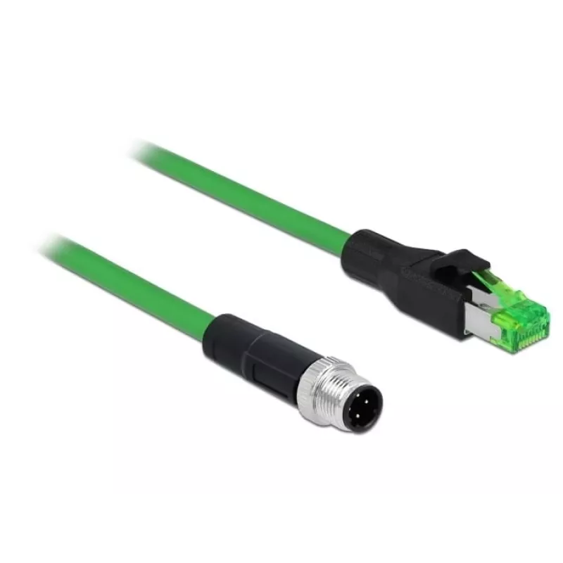 Netwerkkabel DeLOCK 85438 RJ45 Ethernet Cat6 2m zwart