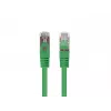 Lanberg PCF6-20CC-0100-G Cat.6 F/UTP patchkabel, verpakking van 10, 1 m, Groen