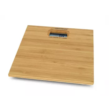 Esperanza EBS012 personenweegschaal elektronische personenweegschaal vierkant zwart, wit