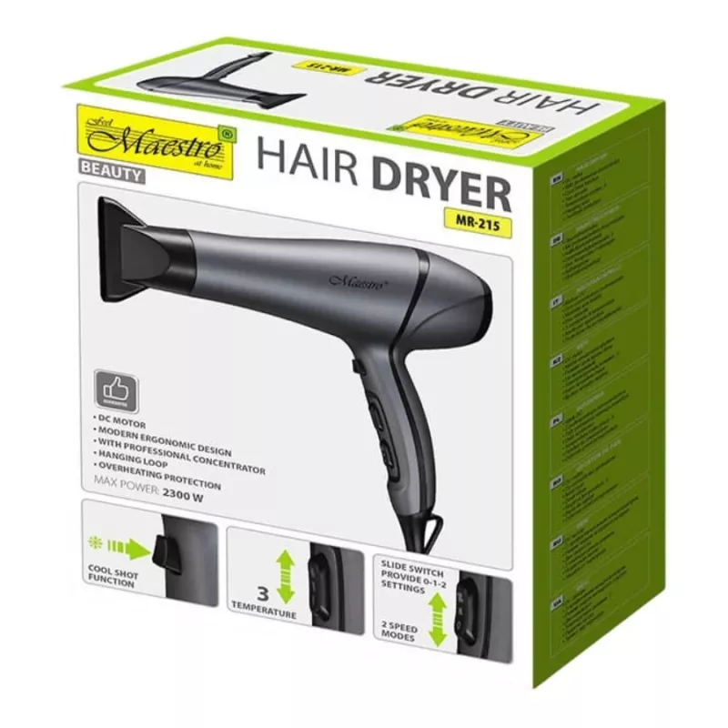 Haardroger Maestro MR-215 2300W