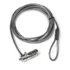 Slot combinatie DICOTA stand-alone notebook security pro zwart roestvrij staal