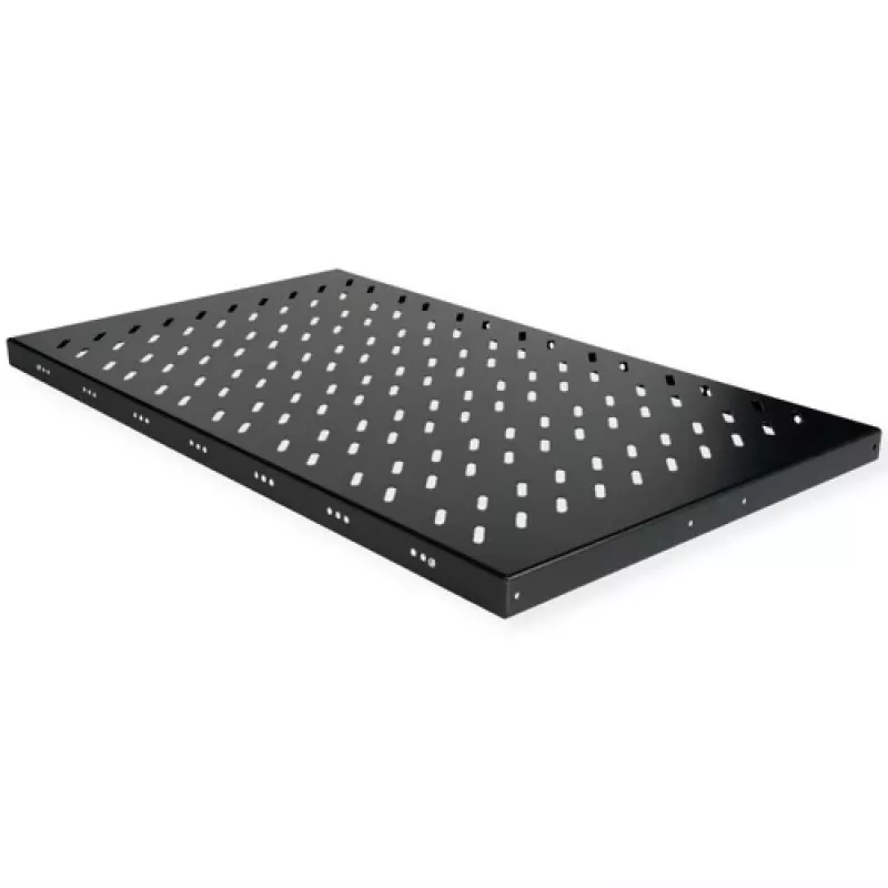 Racklegbord ROLINE 19 inch 1 U 50 kg zwart staal