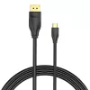 Vention USB-C naar DisplayPort 8K-kabel 2 m, USB Type-C naar DP, zwart