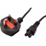 Value 19.99.2016 netsnoer zwart 1,8 m BS 1363 IEC 320 (19.99.2016)