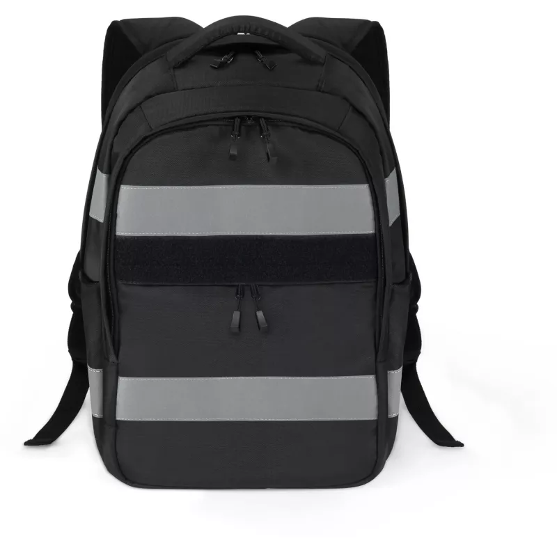 DICOTA Hi-Vis V2 Backpack rugzak zwart 320x220x455mm PET TPU