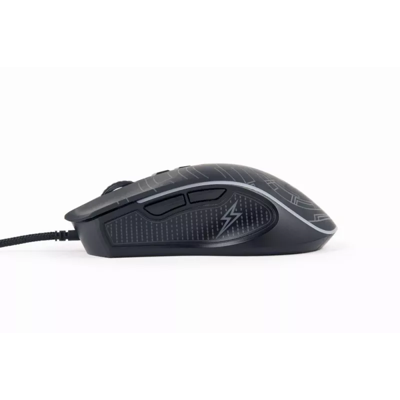Gembird MUSG-RGB-01 muis voor rechtshandigen USB Type-A 3600 DPI