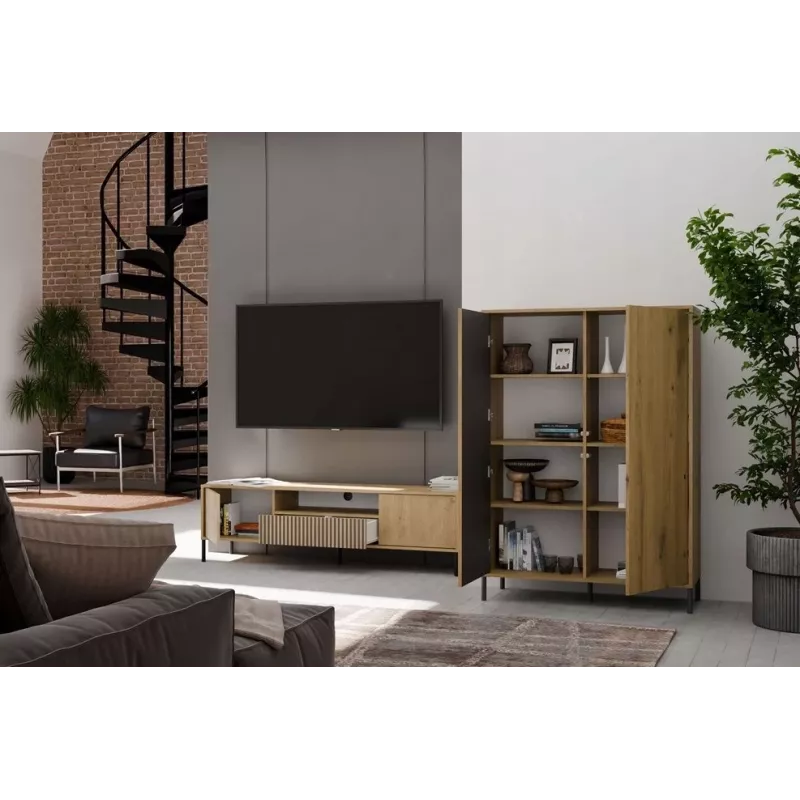 RTV KAMARO 160 slank/GŁ ARTISAN OAK