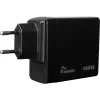 PD-oplader INTER-TECH PD-3100 100W USB-C zwart snelle voeding