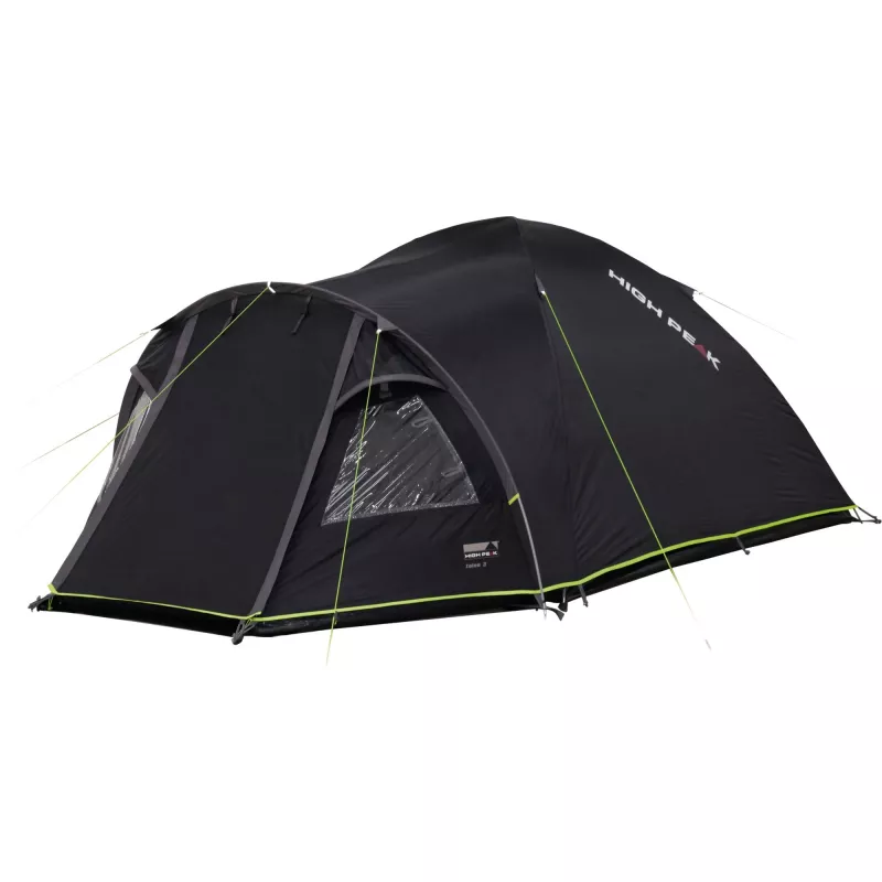 High Peak Talos 3 groen, grijs koepeltent/iglotent 11505