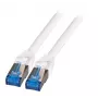 EFB-Elektronik RJ45-patchkabel Cat.6A S/FTP TPECat.7 raw cable superflex wit 1m fabrikant: EFB Elektronik (K5525FWS.1)