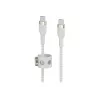 Belkin BOOSTCHARGE PRO Flex USB-kabel 3 m USB 2.0 USB C wit (CAB011BT3MWH)