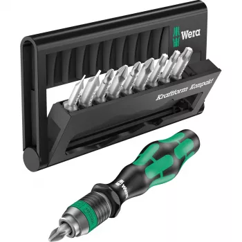 Wera Kraftform Kompakt 10 - bitassortiment - 10-delig