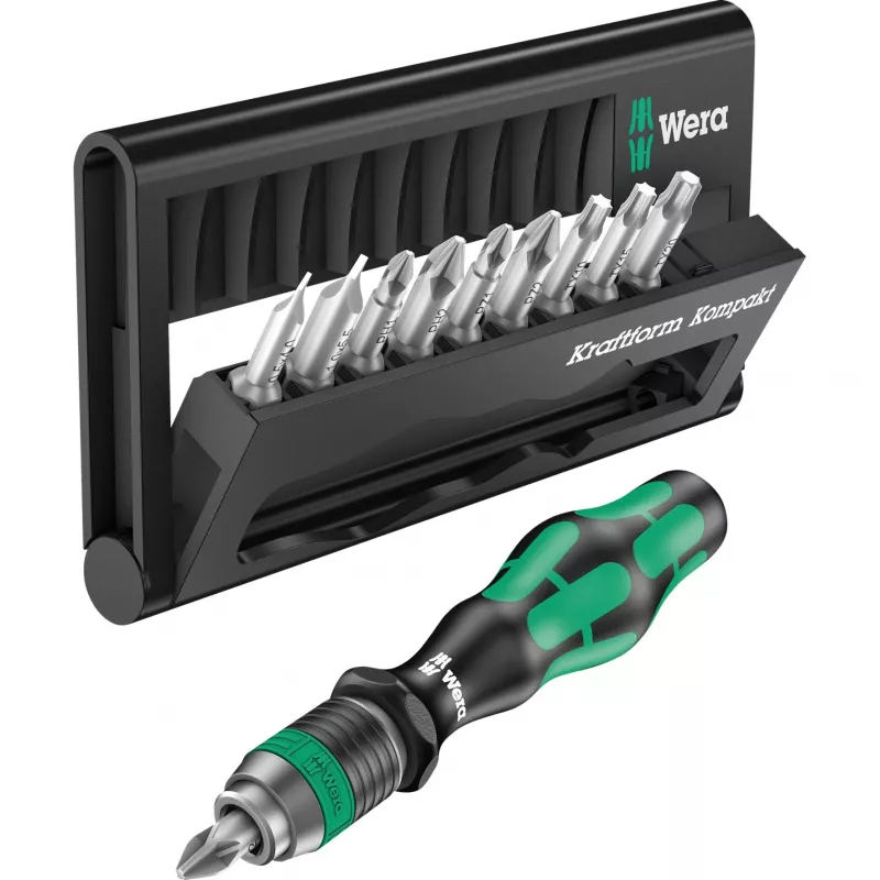 Wera Kraftform Kompakt 10 - bitassortiment - 10-delig