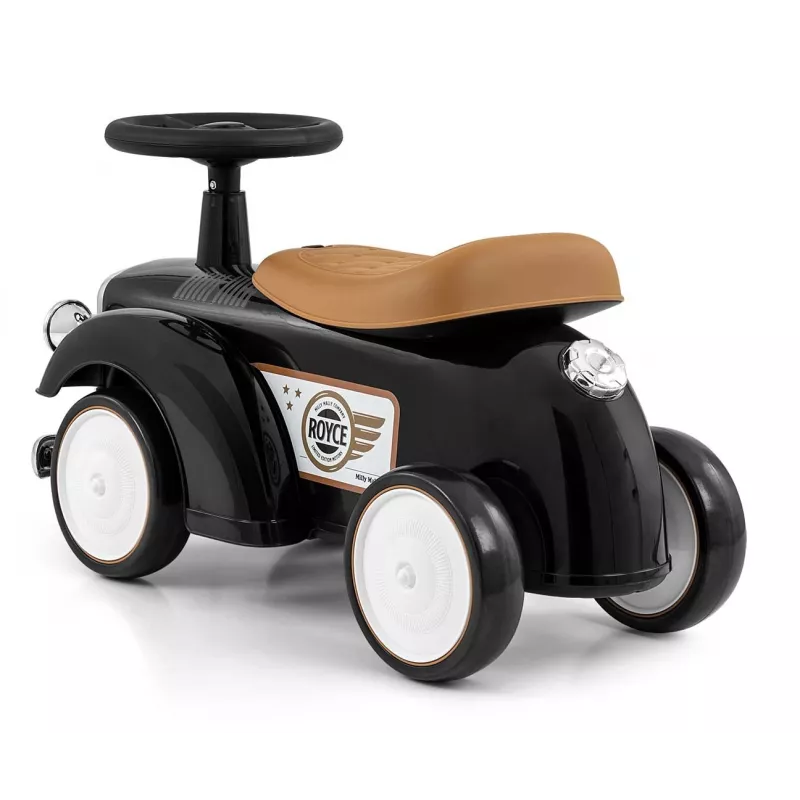 Loopauto milly mally Royce zwart – kinderduwwagen, compact design, model 5923