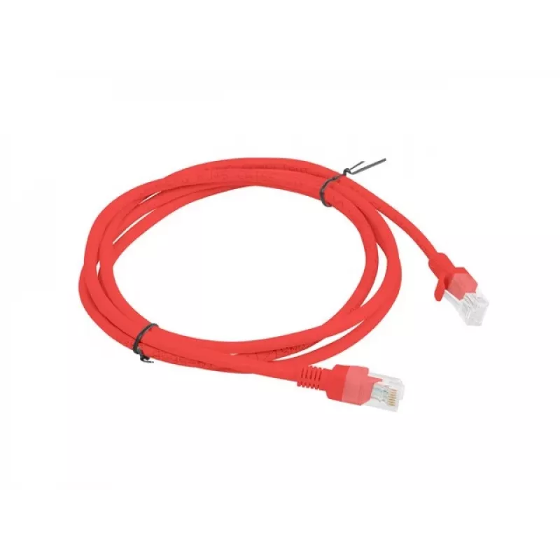 Lanberg PCU5-20CC-0150-R Cat5e UTP patchkabel, 1,5 m, rood, 10 stuks