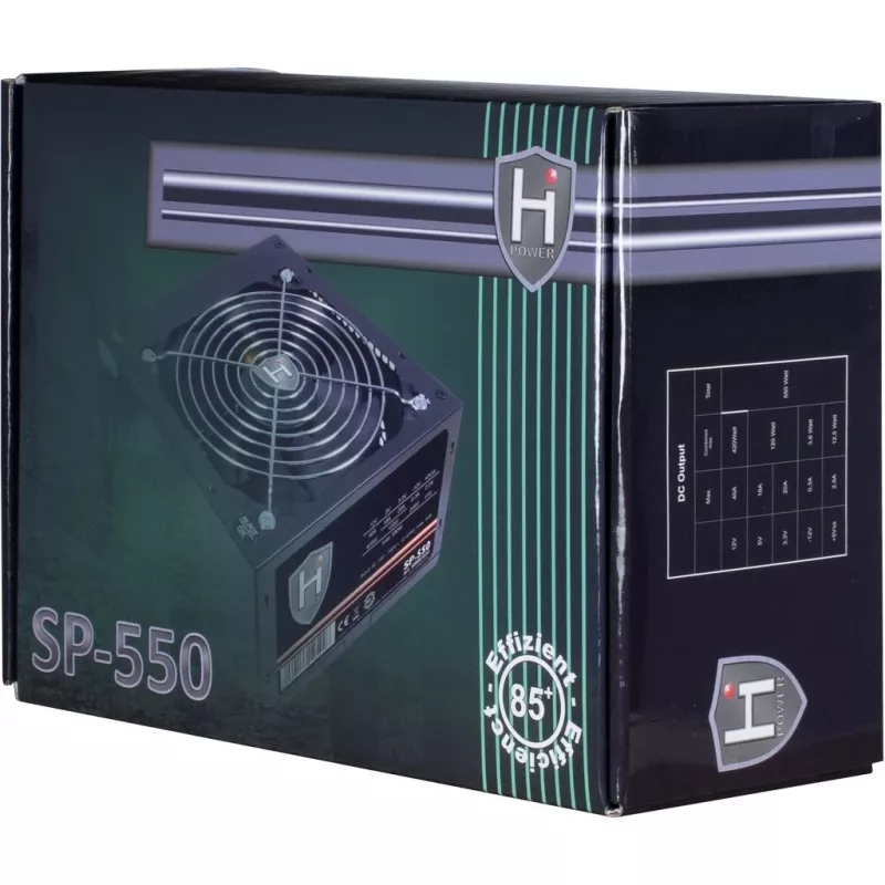 Voeding Inter-Tech HIPOWER SP-550 550 W
