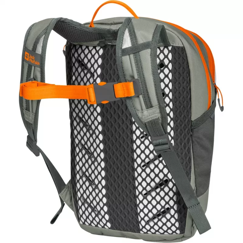Jack Wolfskin Kids Moab Jam rugzak - mint/oranje, 12 L