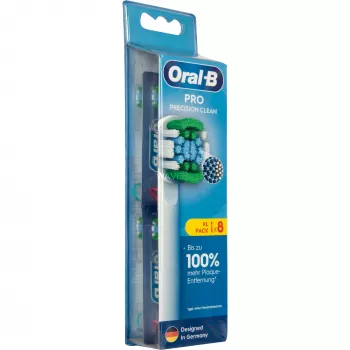 Oral-B Pro Precision Clean vervangende opzetborstels, 8-pack (861073)