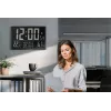 Wandklok muse M-160 WMC — analoge wandklok, rond design, op batterijen