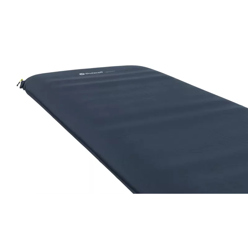 Luchtmatras Outwell 400137 — eenpersoons campingmatras van polyester 600×1950×100 mm, blauw