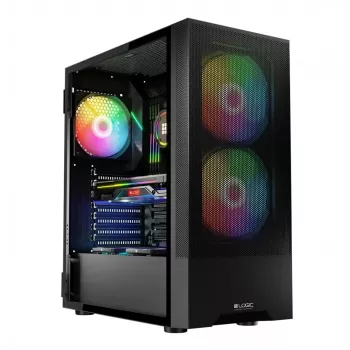Logic ARYA ARGB MINIDI USB 3.0 behuizing zwart