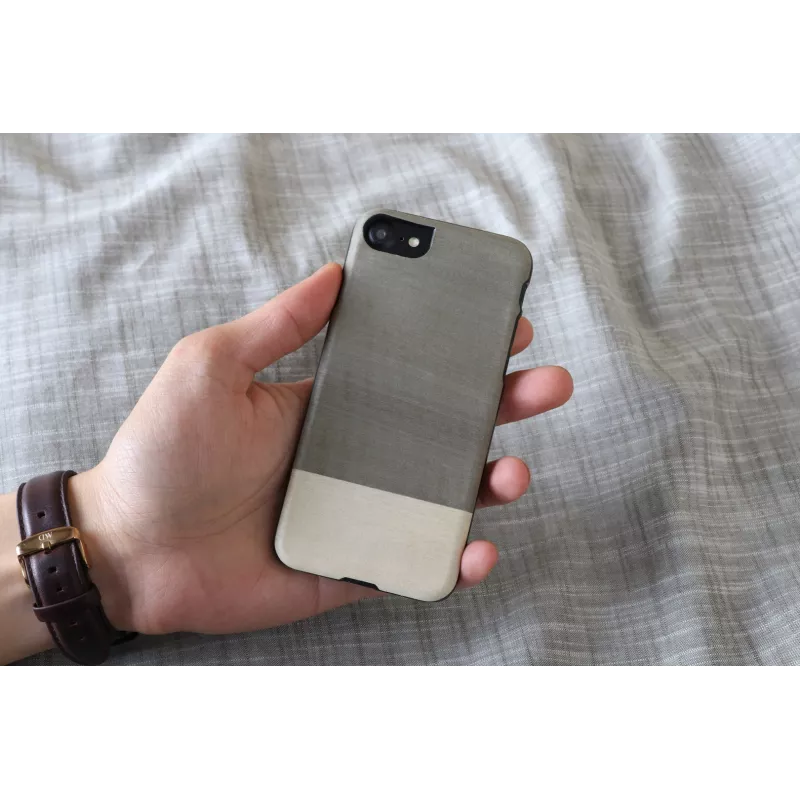 Cover Man&Wood Einstein telefoonhoesje iPhone 7