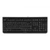 Cherry KC 1000 - toetsenbord - Nordisch - zwart