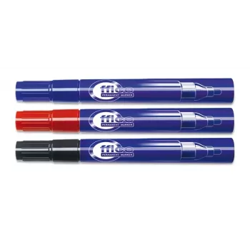 Permanent marker Forpus, 1-5 mm, bullet tip, zwart 1213-001